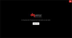 Desktop Screenshot of dqueiroz.com.br