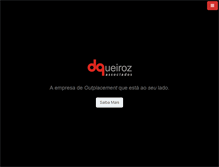 Tablet Screenshot of dqueiroz.com.br
